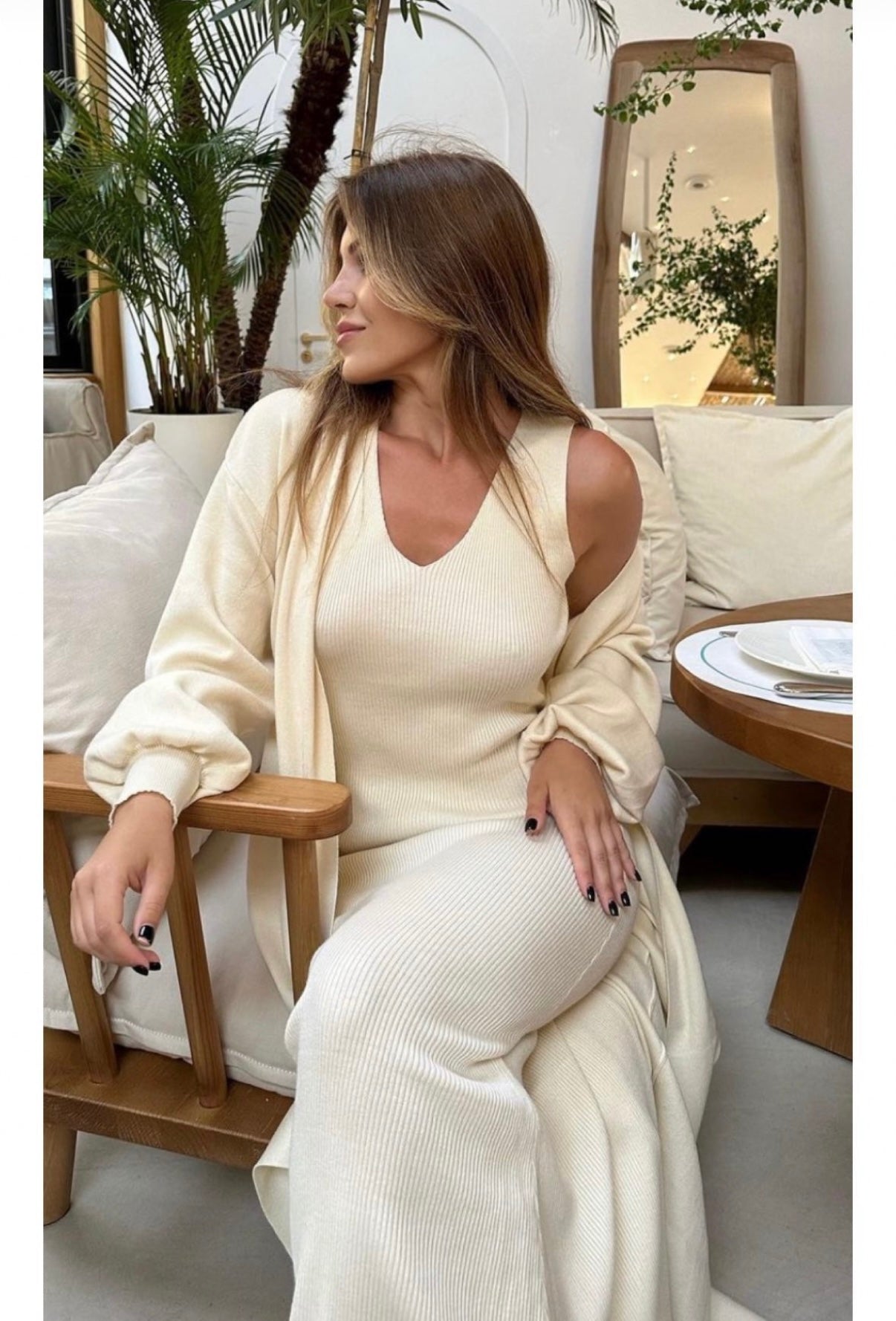 Set "Automne" white