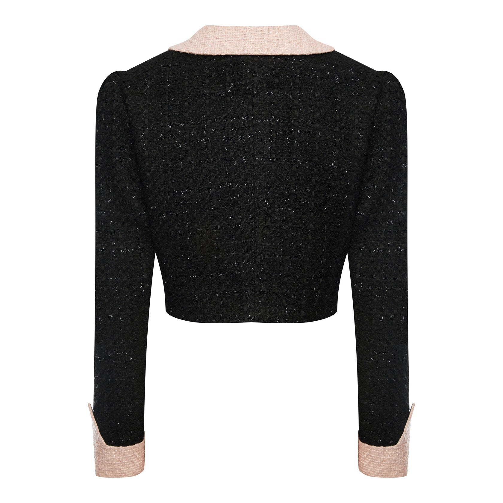 Veste en tweed noire