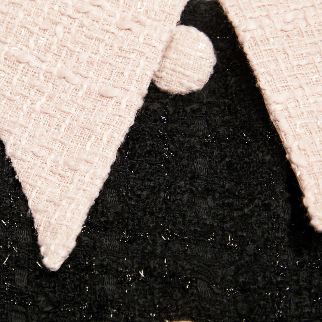 Veste en tweed noire