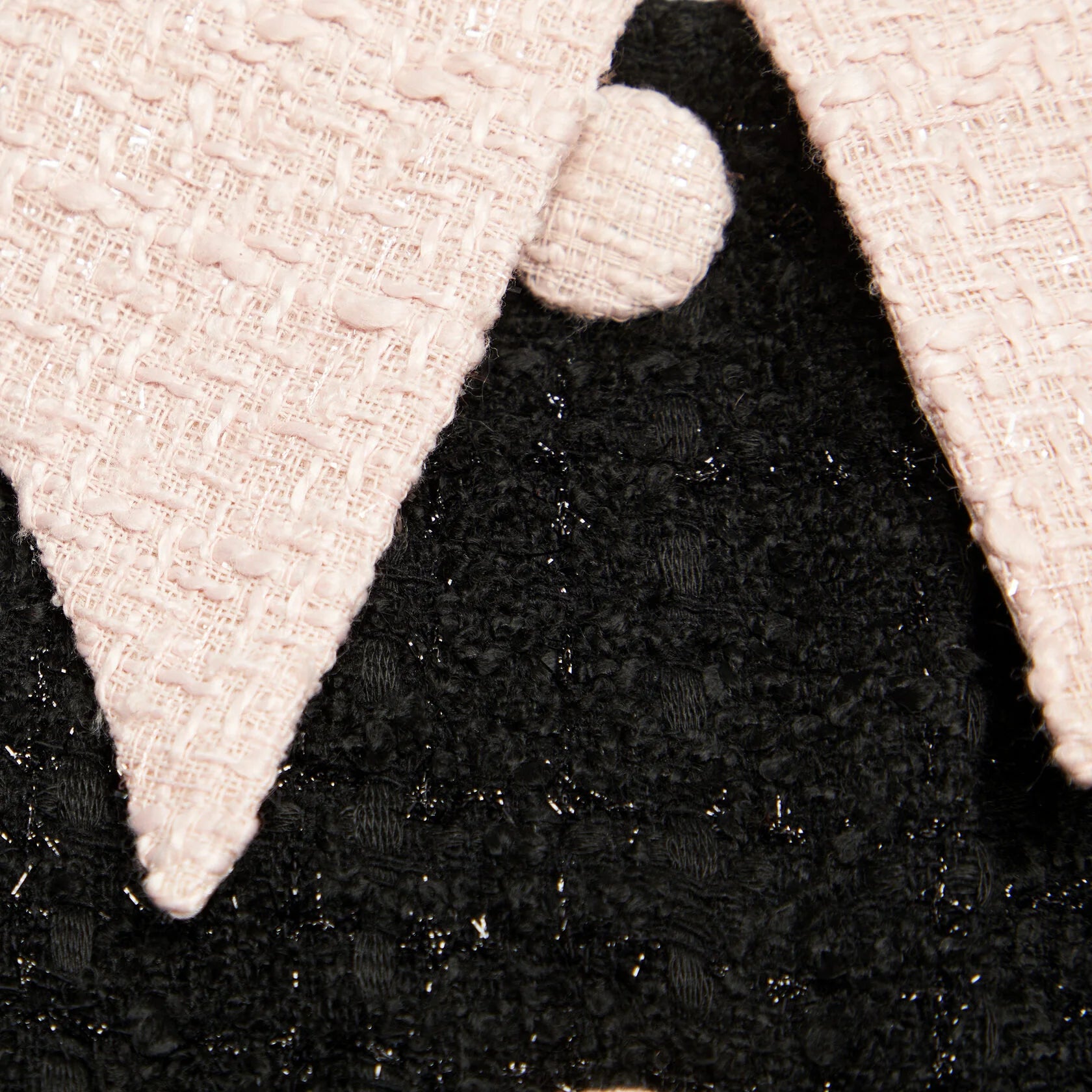 Veste en tweed noire