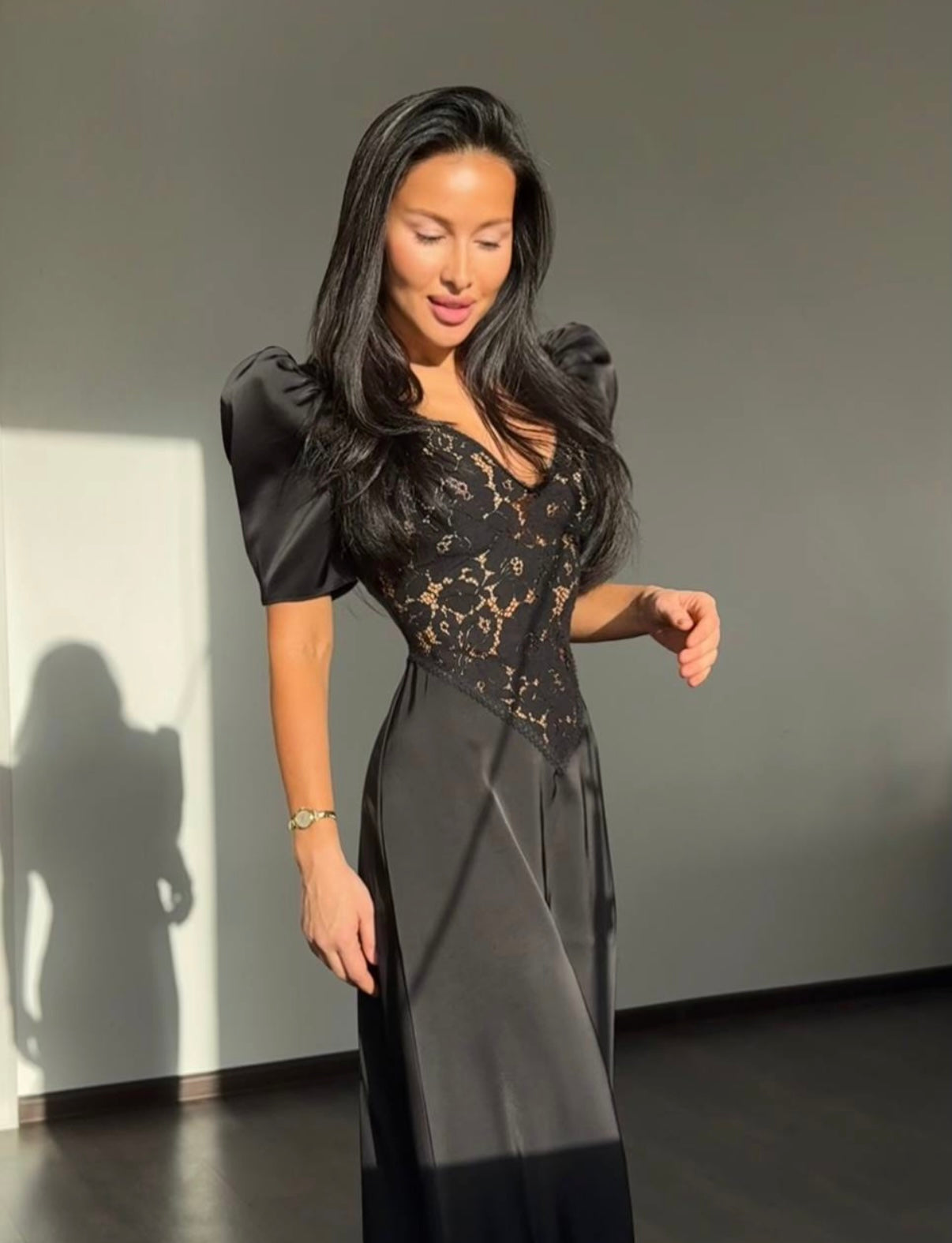 Dress "Who is she" black